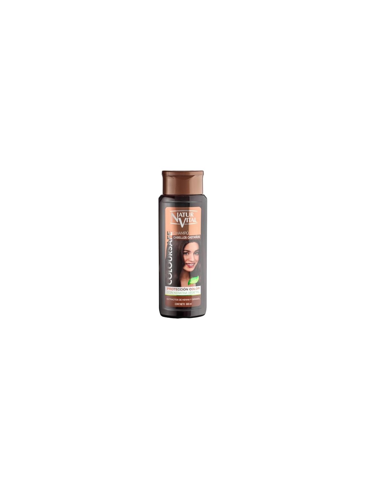 Natur Vital SHAMPOO COLORE castano 300ml unisex