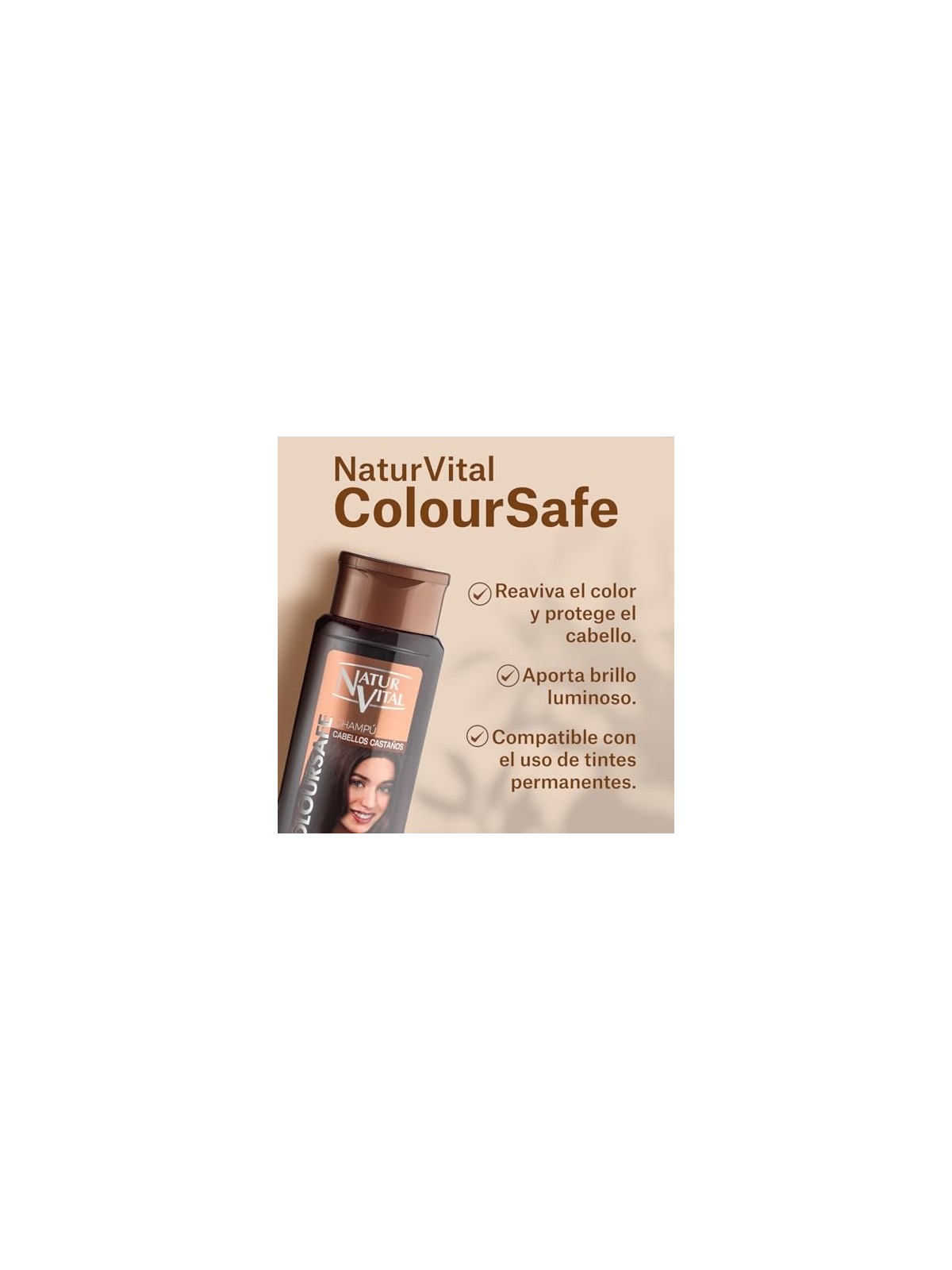 Natur Vital SHAMPOO COLORE castano 300ml unisex