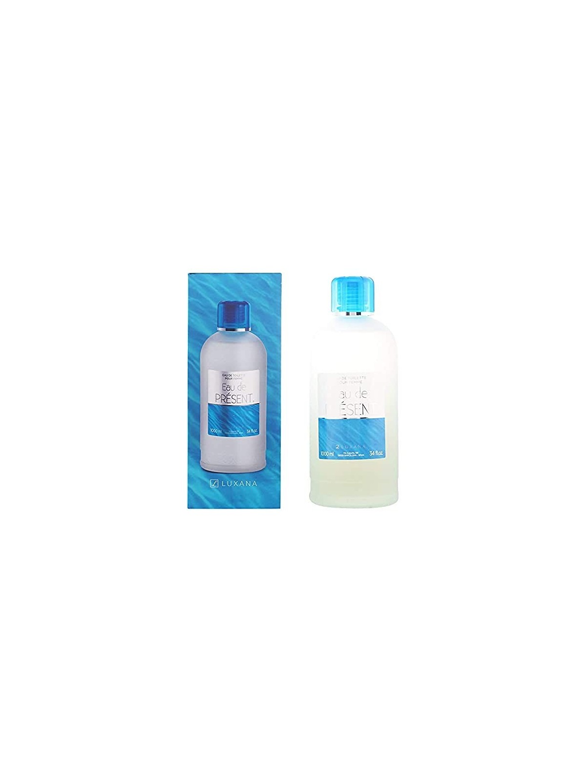 Luxana EAU DE PRï¿½ï¿½SENT eau de toilette 1000ml donna