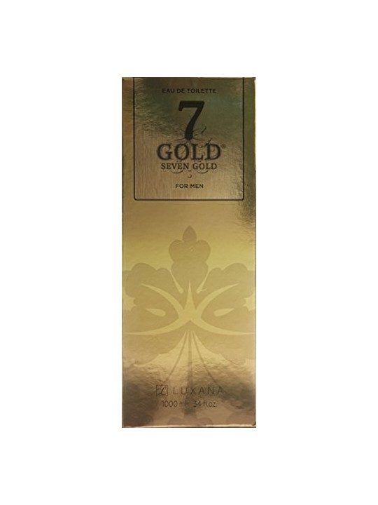Luxana SEVEN GOLD acqua di colonia 1000ml uomo