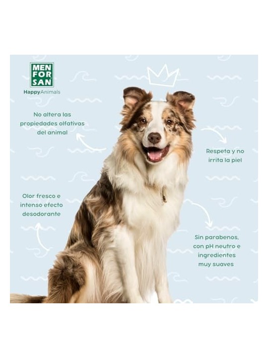Men For San EAU DE COLOGNE FOR DOGS fresh 125ml unisex