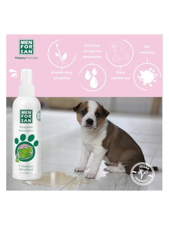 Men For San ATTRATTIVO URINE per animali domestici spray 125ml unisex