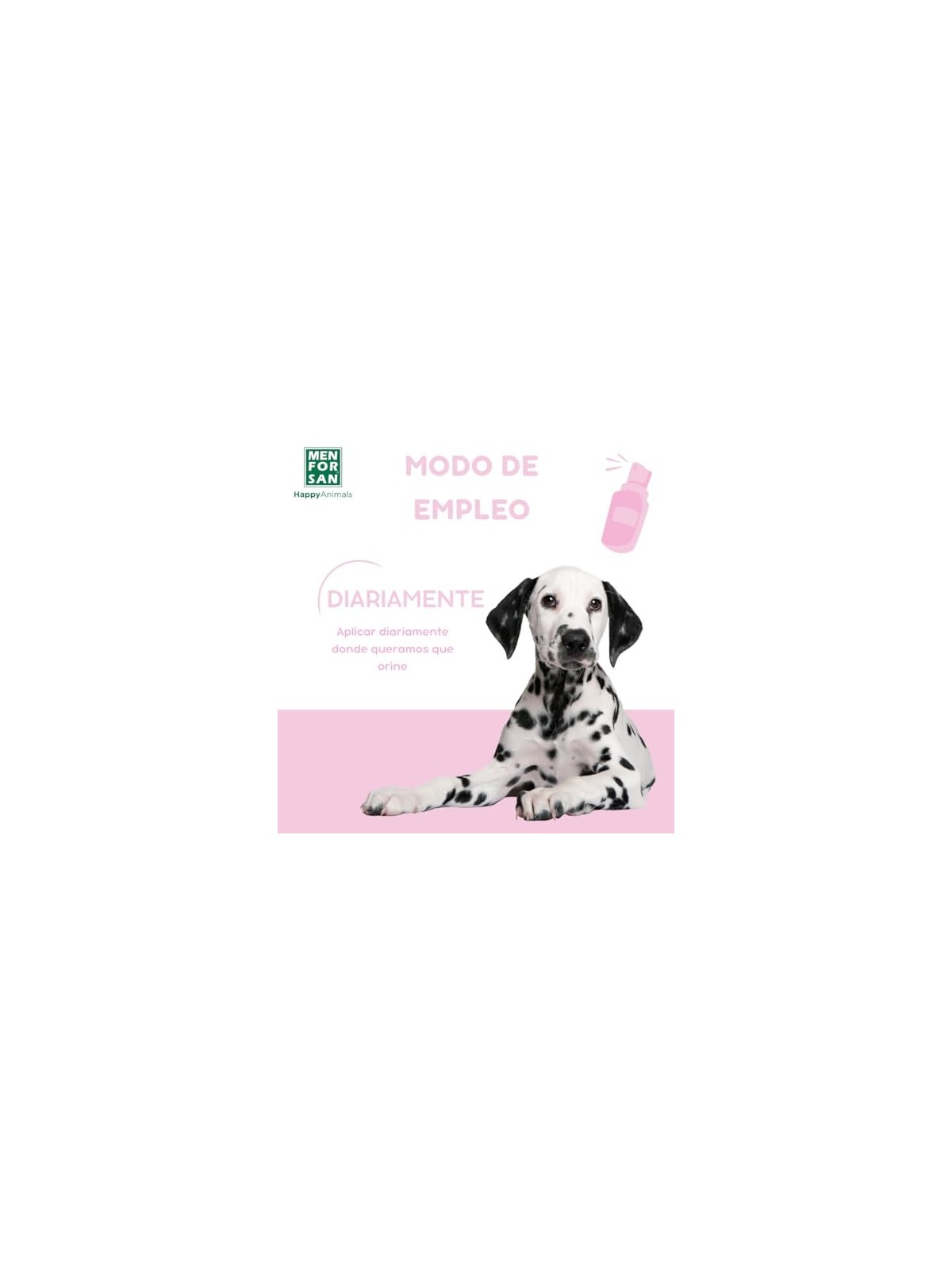 Men For San ATTRATTIVO URINE per animali domestici spray 125ml unisex