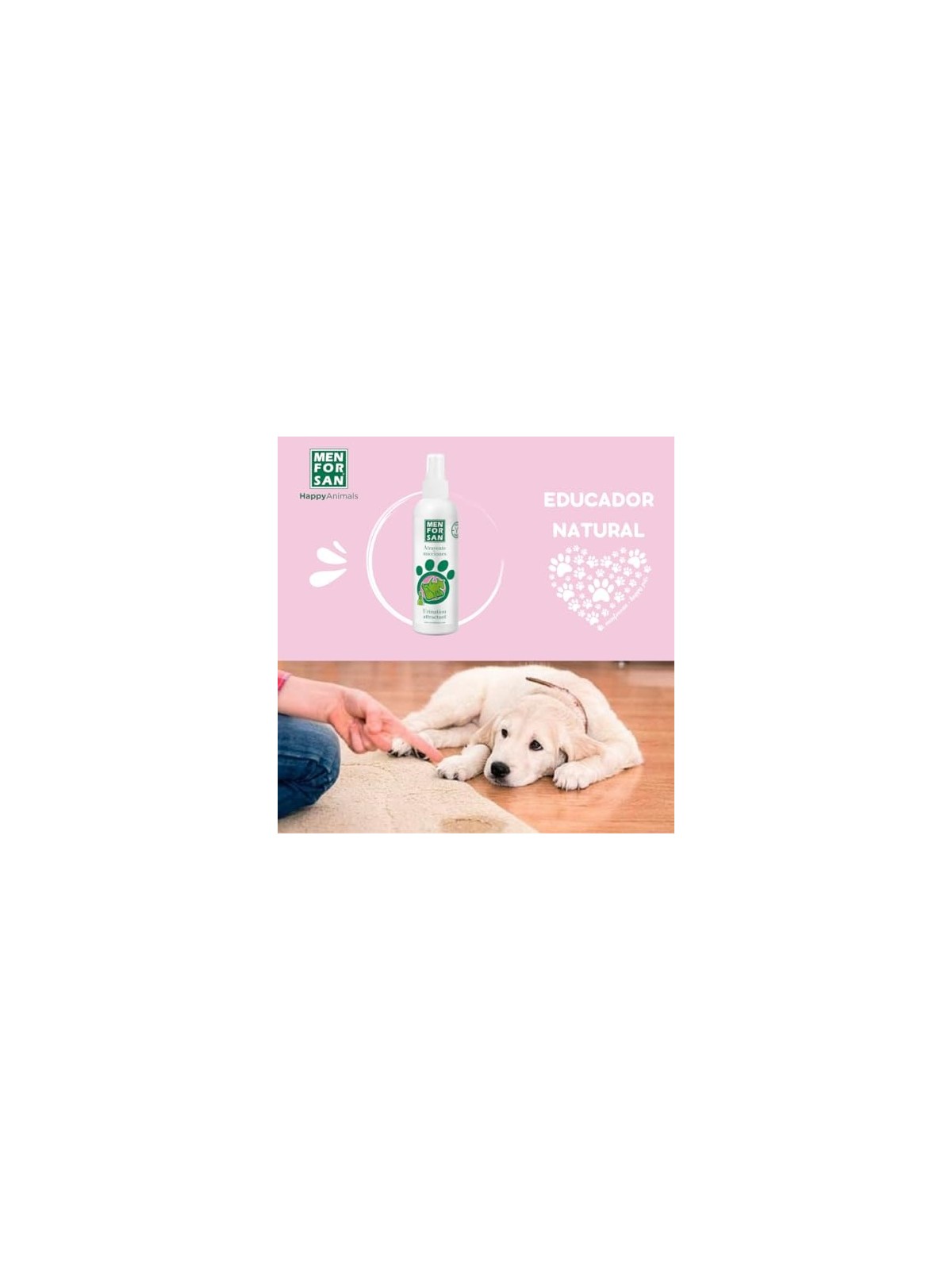 Men For San ATTRATTIVO URINE per animali domestici spray 125ml unisex