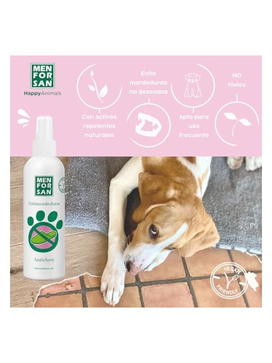 Men For San ANTIMORDEDURAS dissuasore spray per animali domestici 125ml unisex