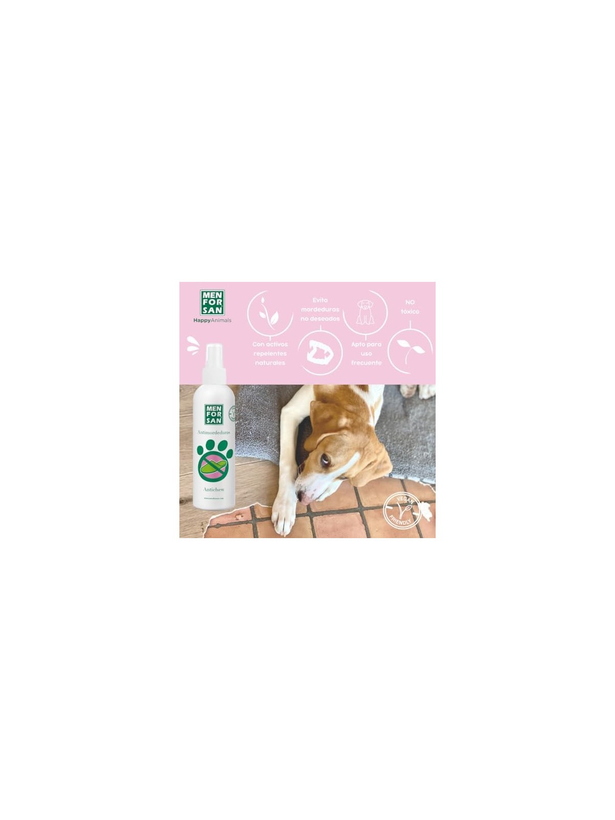 Men For San ANTIMORDEDURAS dissuasore spray per animali domestici 125ml unisex