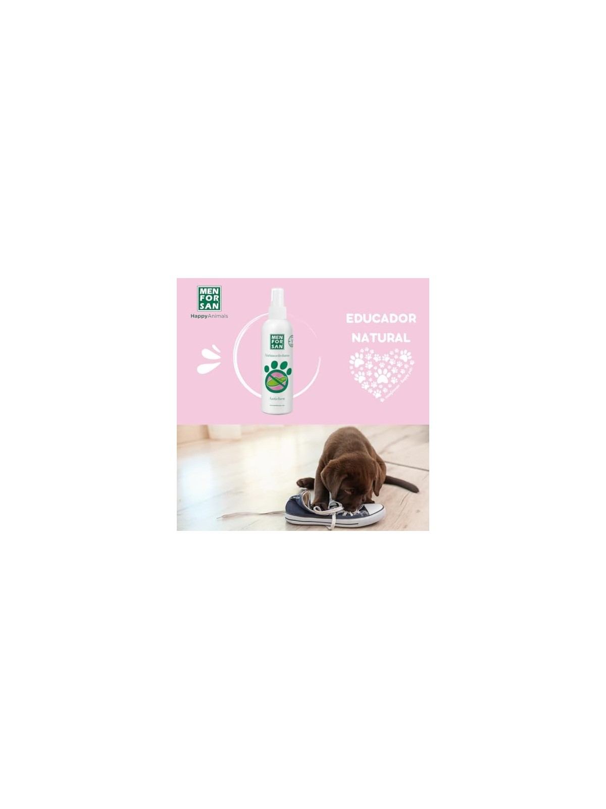 Men For San ANTIMORDEDURAS dissuasore spray per animali domestici 125ml unisex