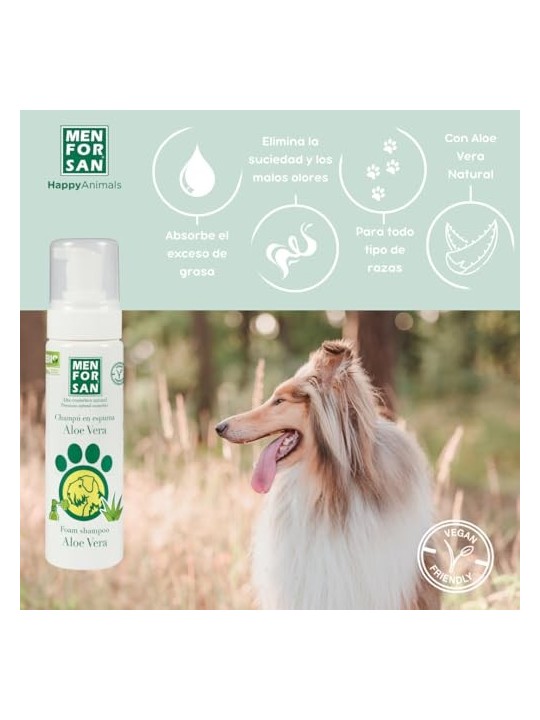 Shampoo in schiuma con aloe vera 200ml unisex