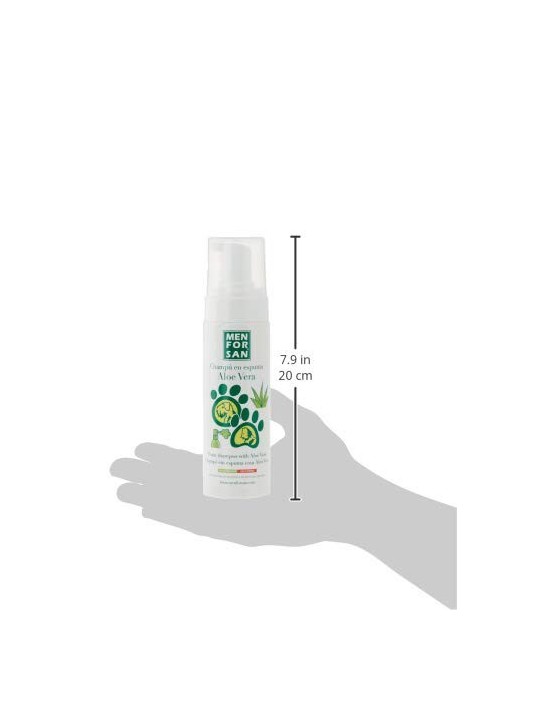 Shampoo in schiuma con aloe vera 200ml unisex
