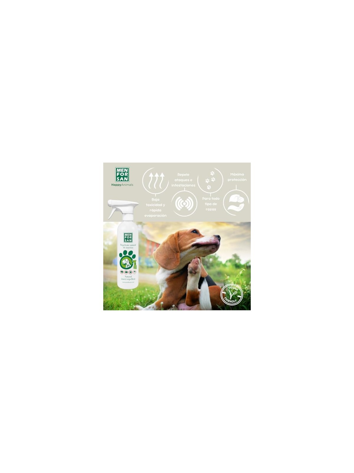 Men For San REPELENTE NATURALE per insetti con citronella 500ml unisex
