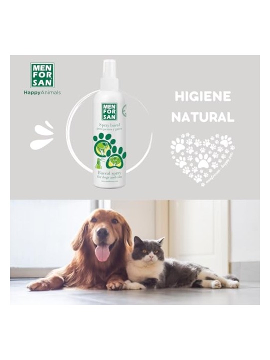 Men For San SPRAY BUCAL per cani e gatti 125ml unisex