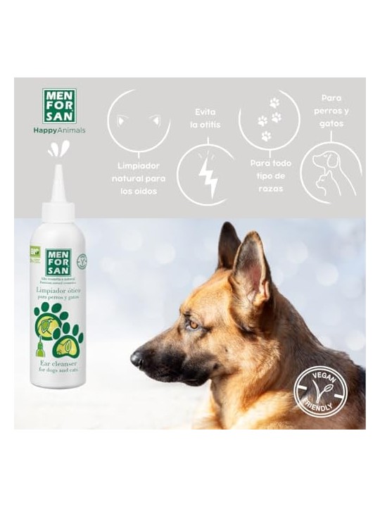 Men For San DETERGENTE OTICO per cani e gatti 125ml unisex