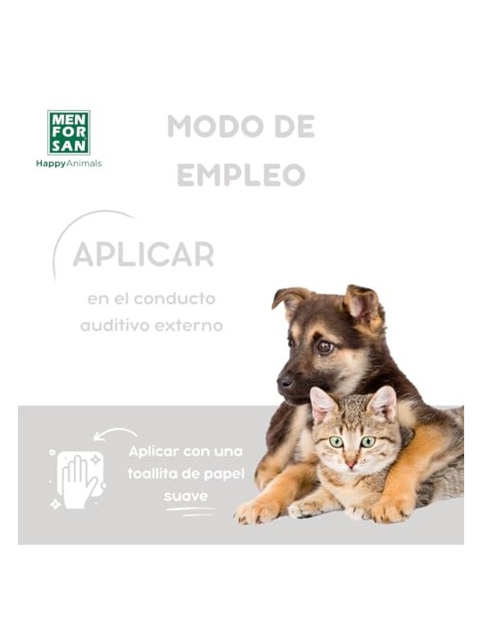 Men For San DETERGENTE OTICO per cani e gatti 125ml unisex