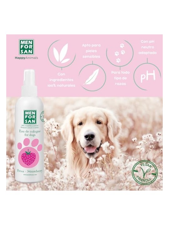 Eau de Cologne per cani Men For San fragola 125ml unisex