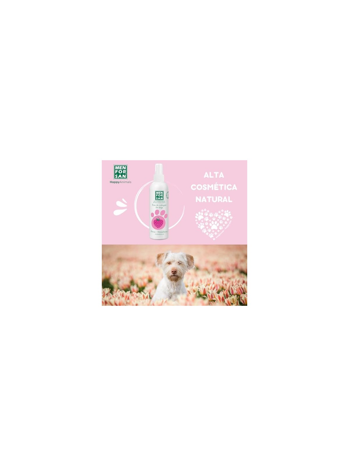 Eau de Cologne per cani Men For San fragola 125ml unisex