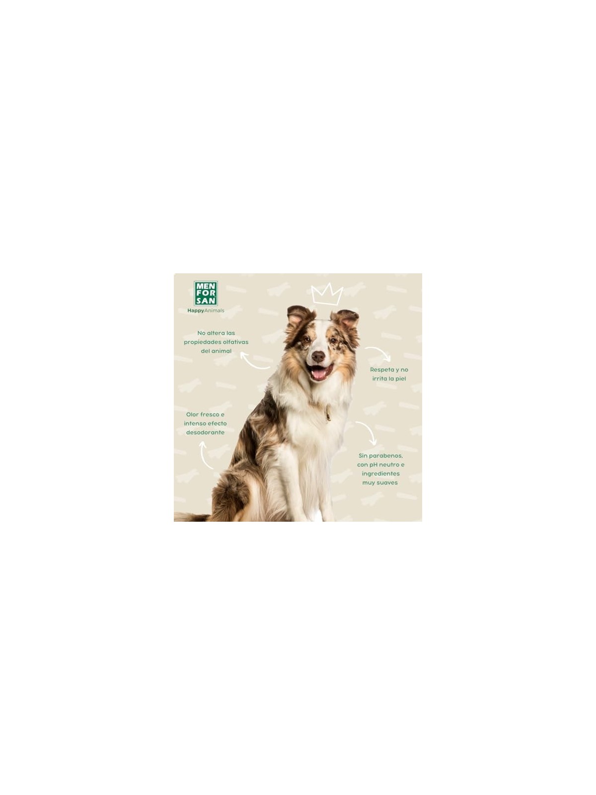 Profumo per cani Men For San ACQUA DI COLONIA PER CANI canela 125ml unisex