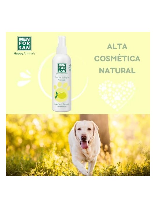 Profumo unisex per cani Men For San ACQUA DI COLONIA PER CANI limone 125ml