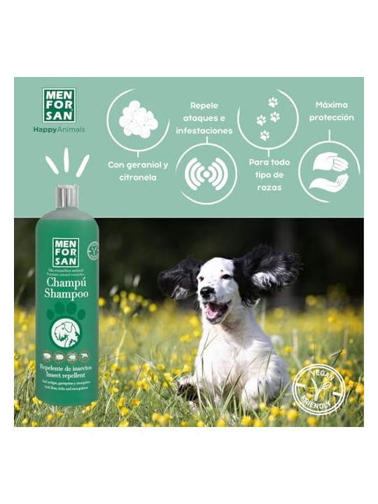 Shampoo repellente per insetti con citronella 1000ml unisex