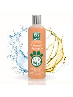 Men For San shampoo PERRO olio di visone 300ml unisex