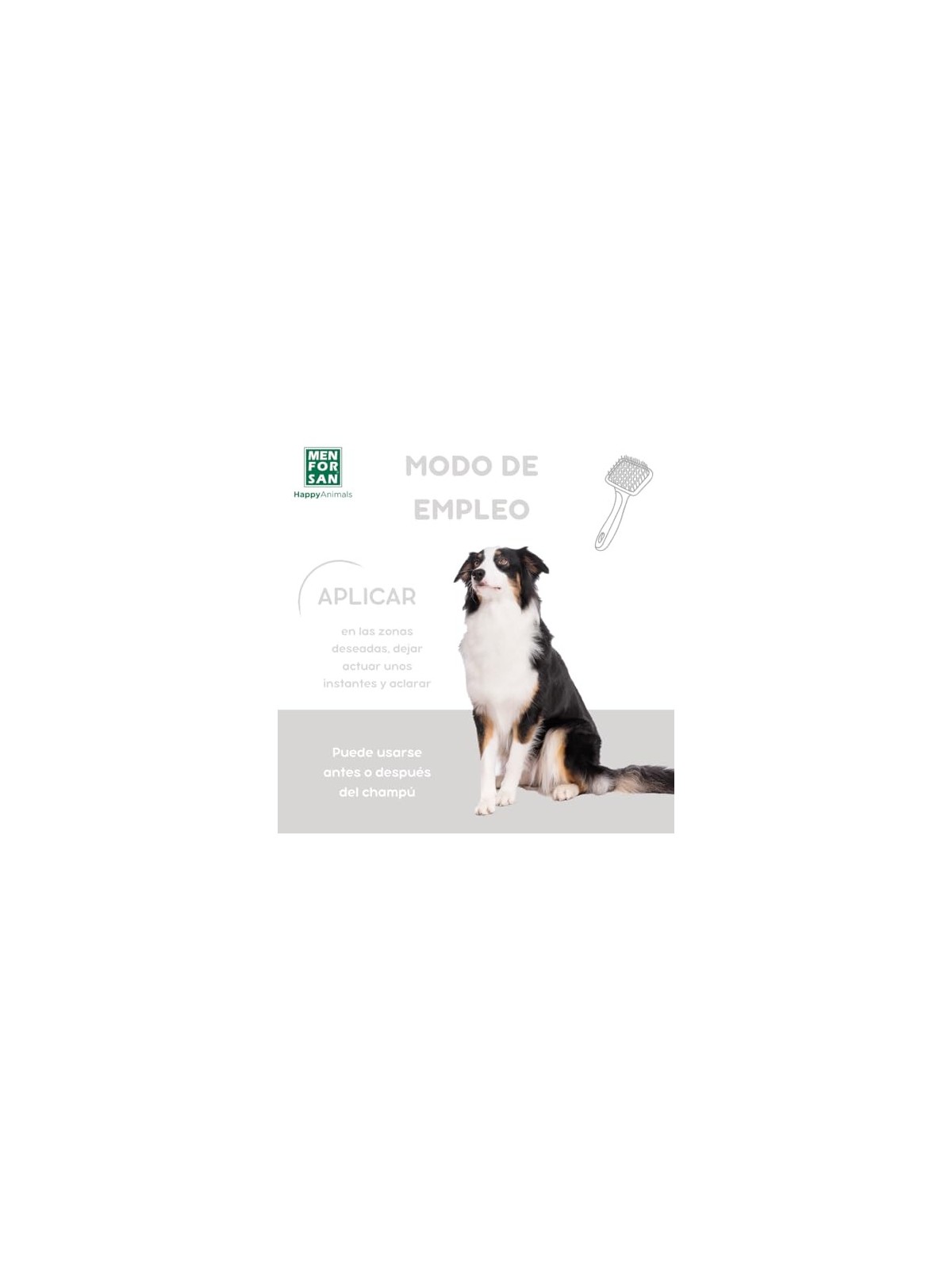 Crema ammorbidente per cani e gatti Men For San 300ml