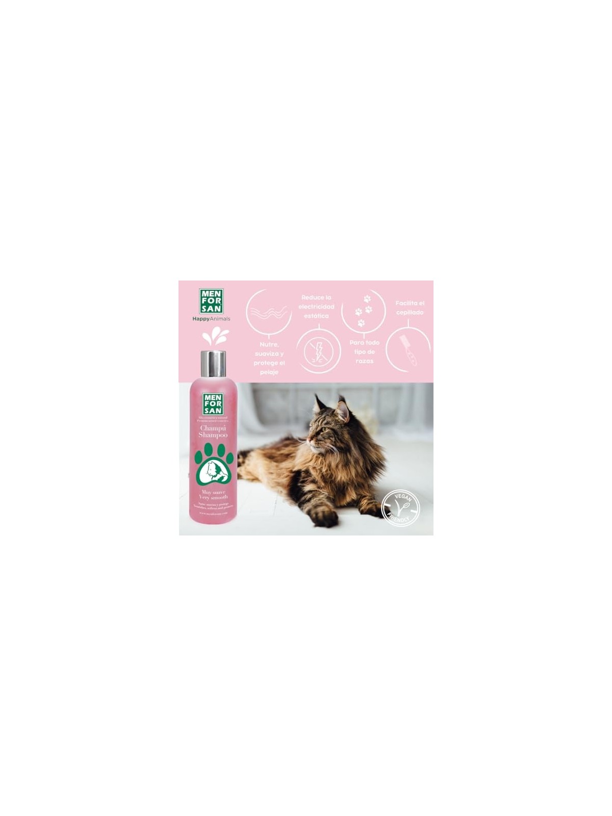 Men For San shampoo GATO molto morbido 300ml unisex