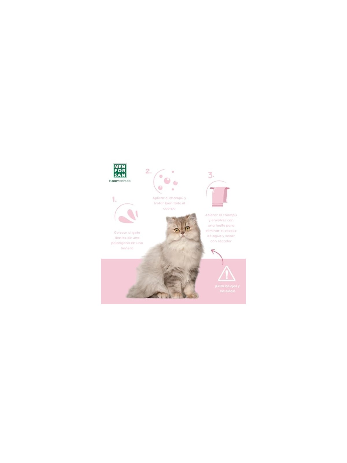 Men For San shampoo GATO molto morbido 300ml unisex