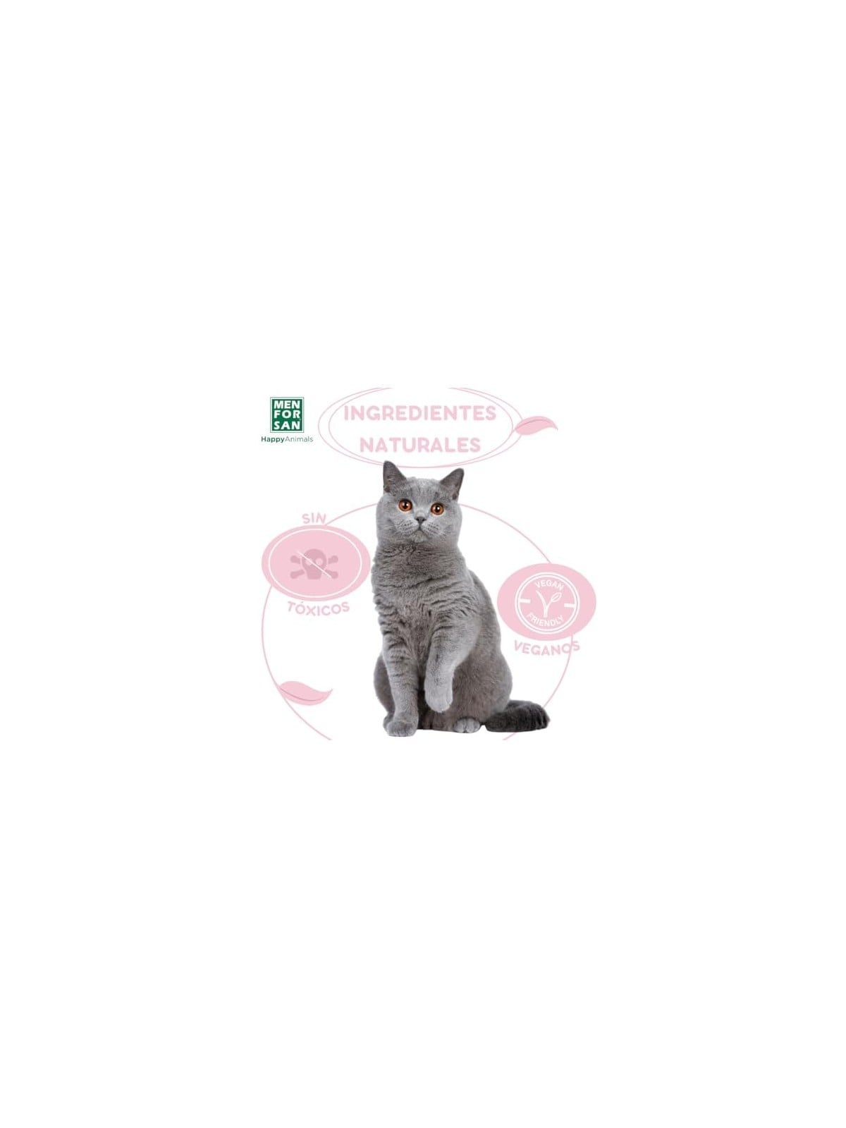 Men For San shampoo GATO molto morbido 300ml unisex