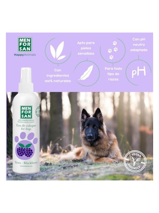 Eau de Cologne per cani mora 125ml unisex