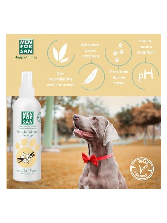 Profumo unisex alla vaniglia per cani Men For San 125ml