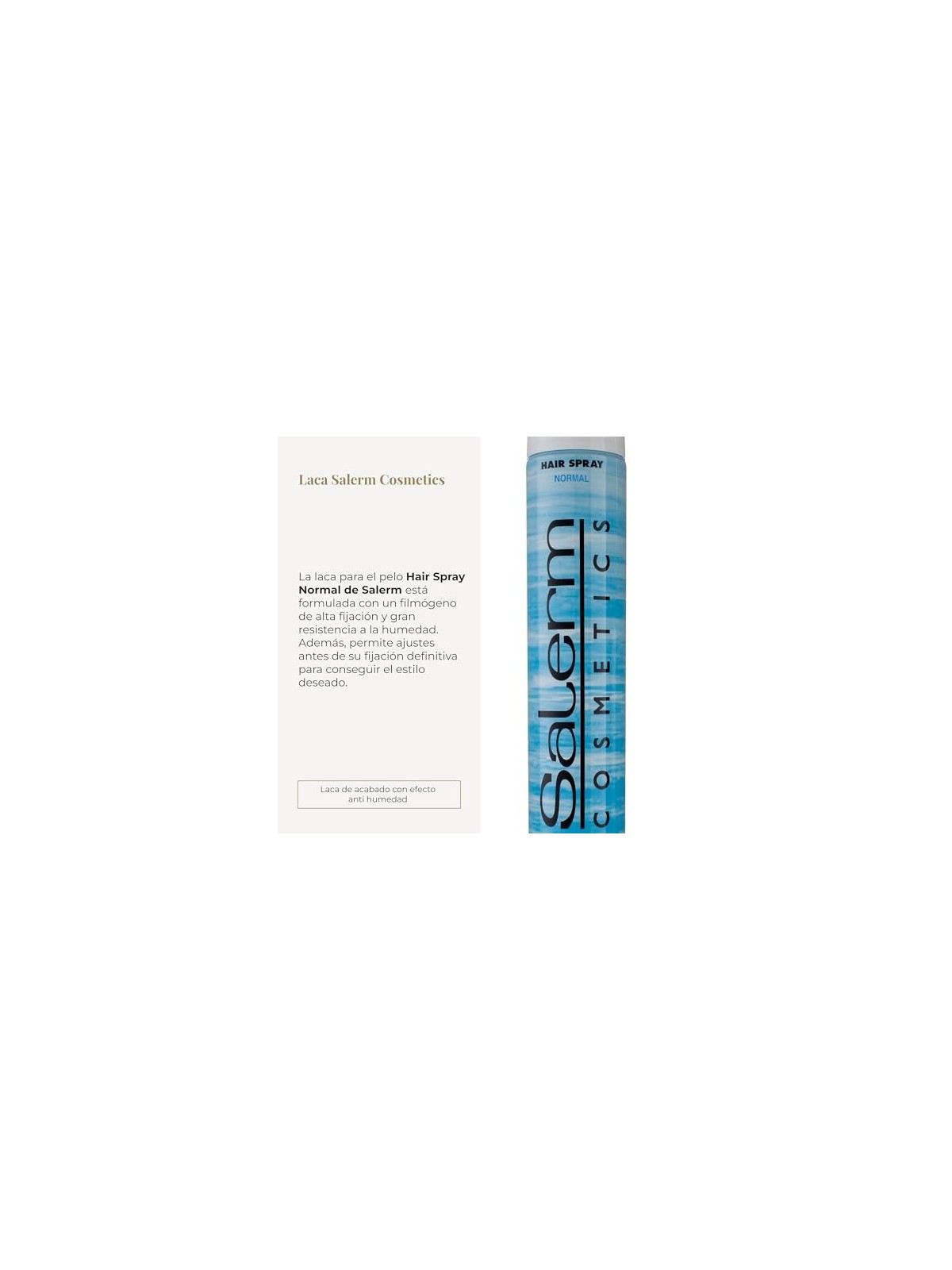 Lacca per capelli normale Salerm 650ml