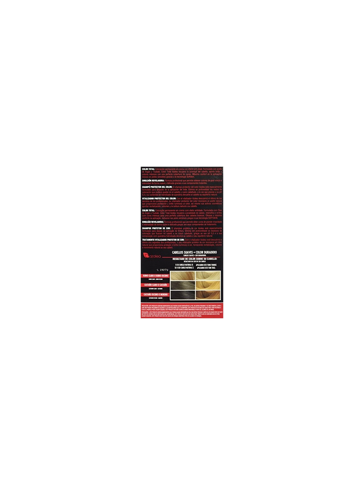 Azalea COLOR TOTAL 10rubio platino 1 unit donna