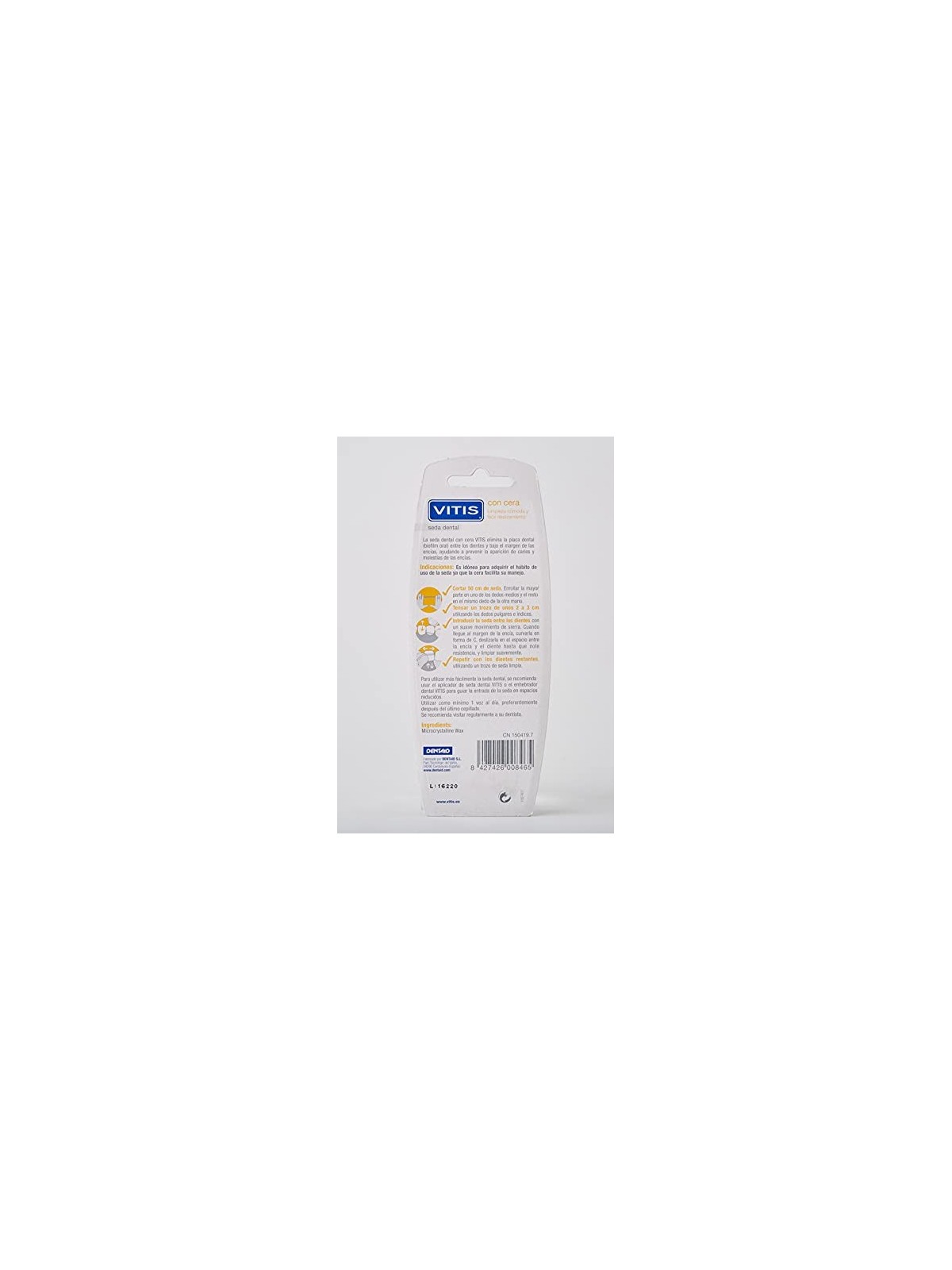 VITIS Vitis filo interdentale con cera duo 2 unit unisex