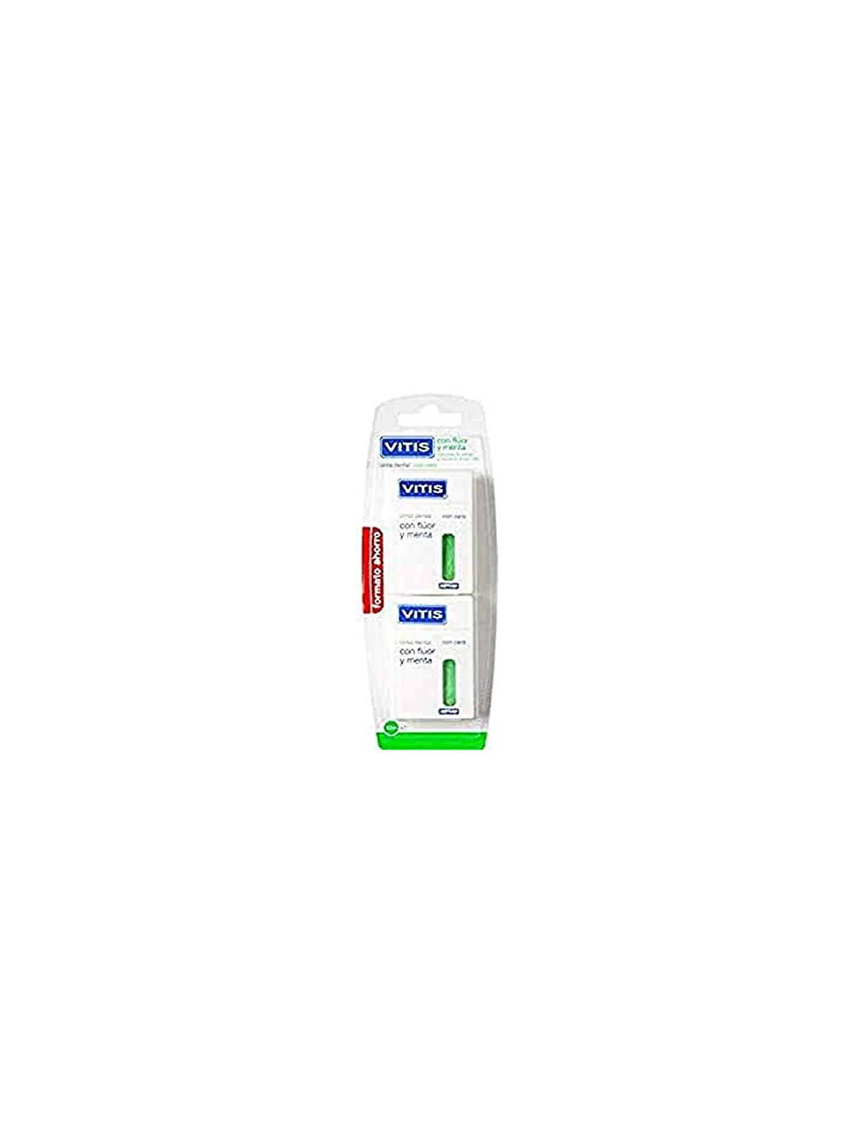 VITIS Vitis Filo Dentale con Fluoruro e Menta Duo 2 Unit Unisex