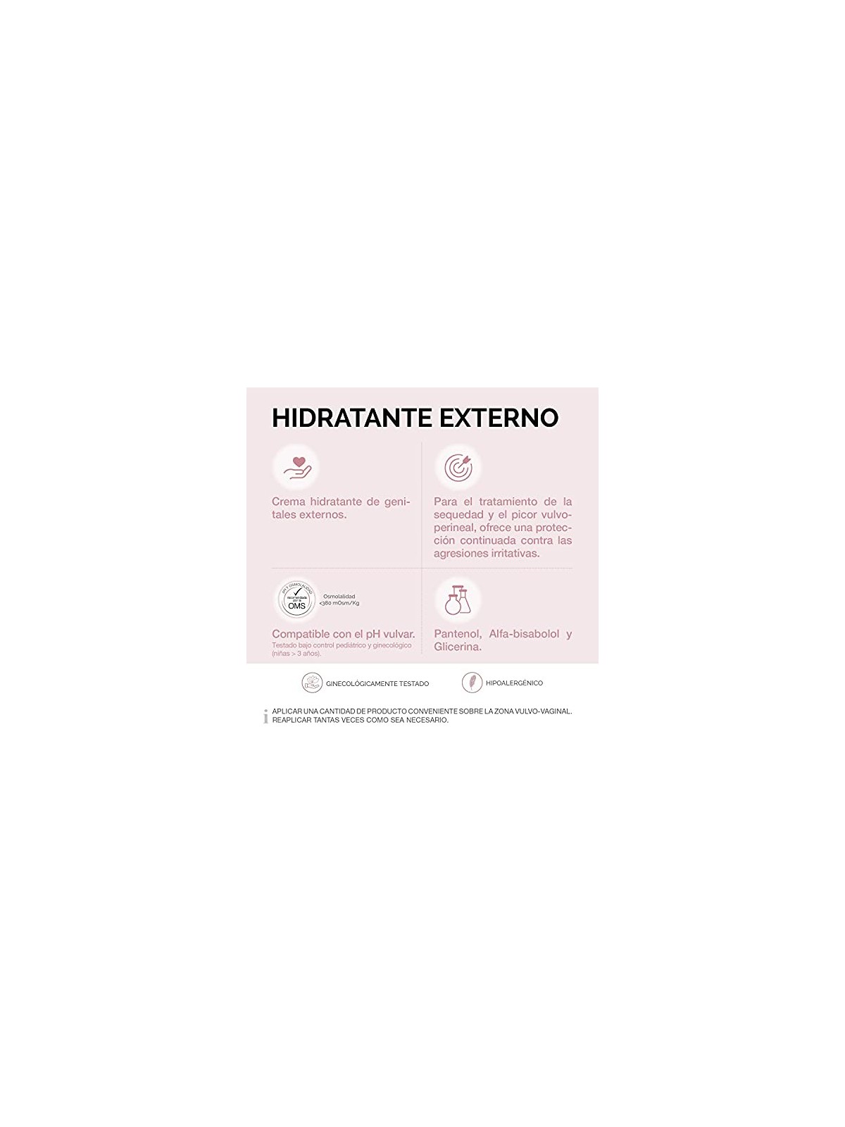 Crema idratante esterna Cumlaude Lab 30ml donna