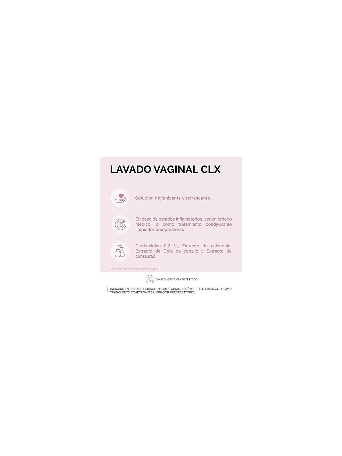 Cumlaude Lab LAVADO VAGINAL CLX soluzione monodose 5 x 140ml donna