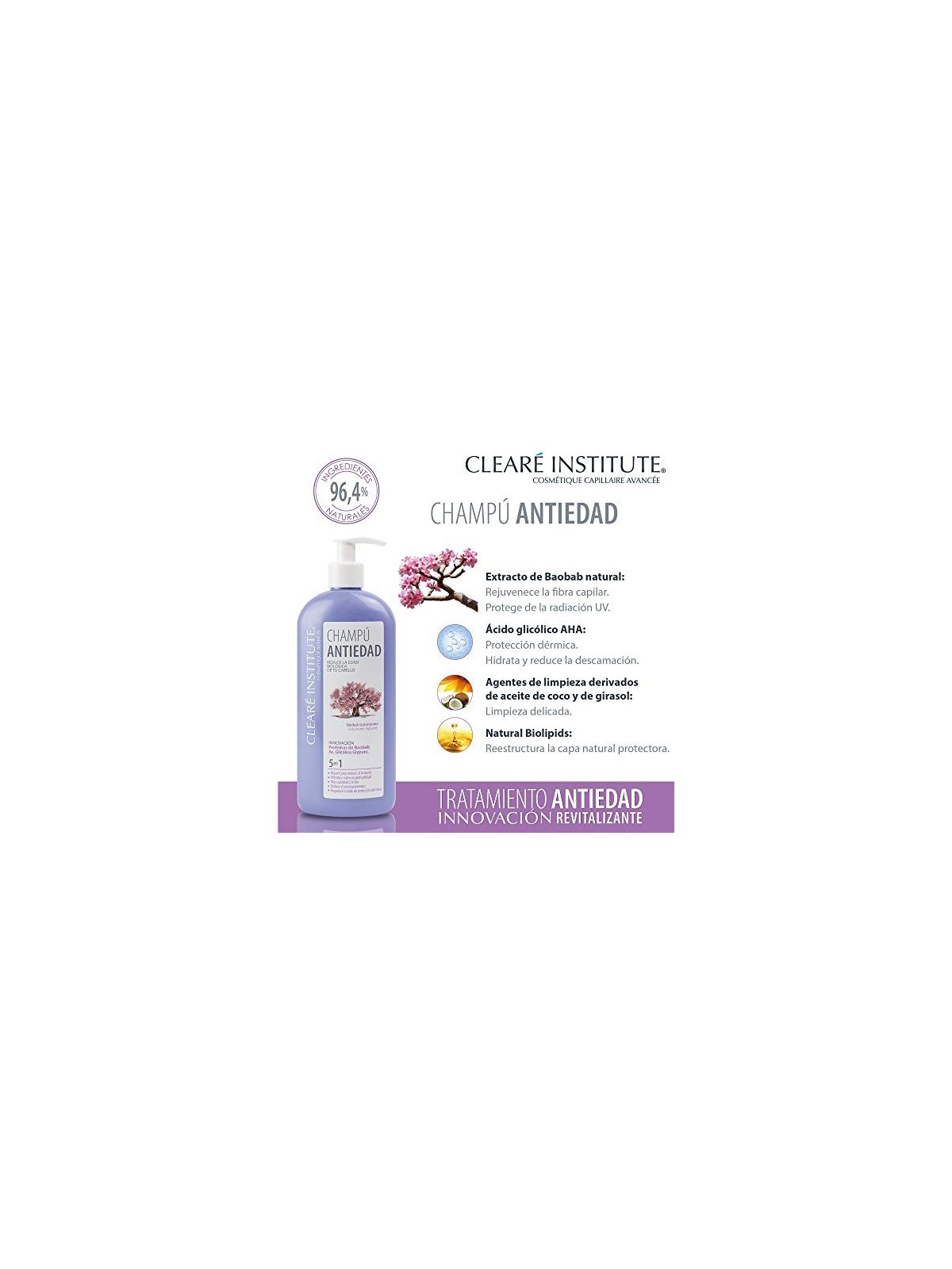 SHAMPOO ANTIETA 400ml unisex
