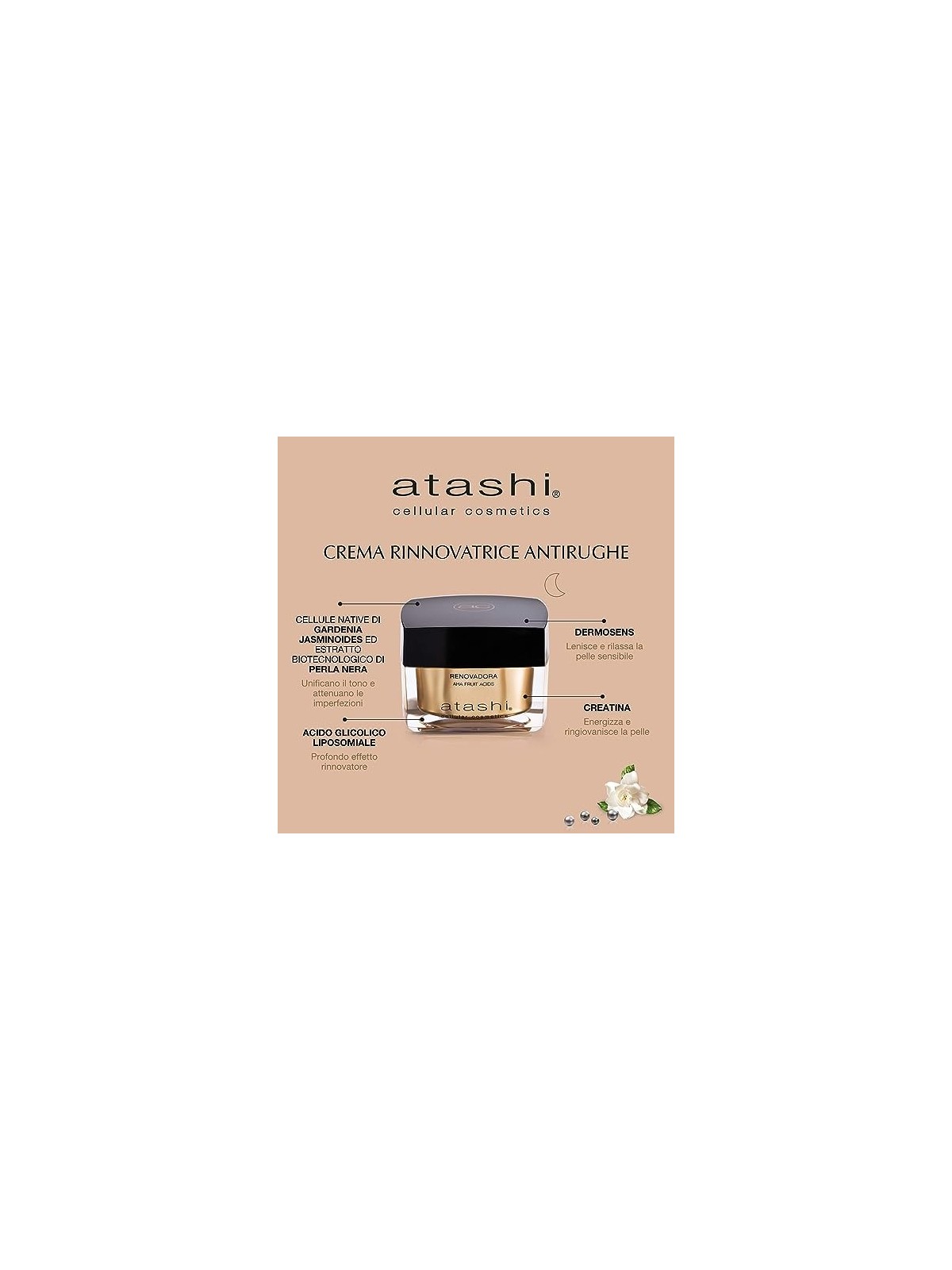 Rinnova la pelle con Atashi CELULLAR COSMETIC aha acidi della frutta 50ml