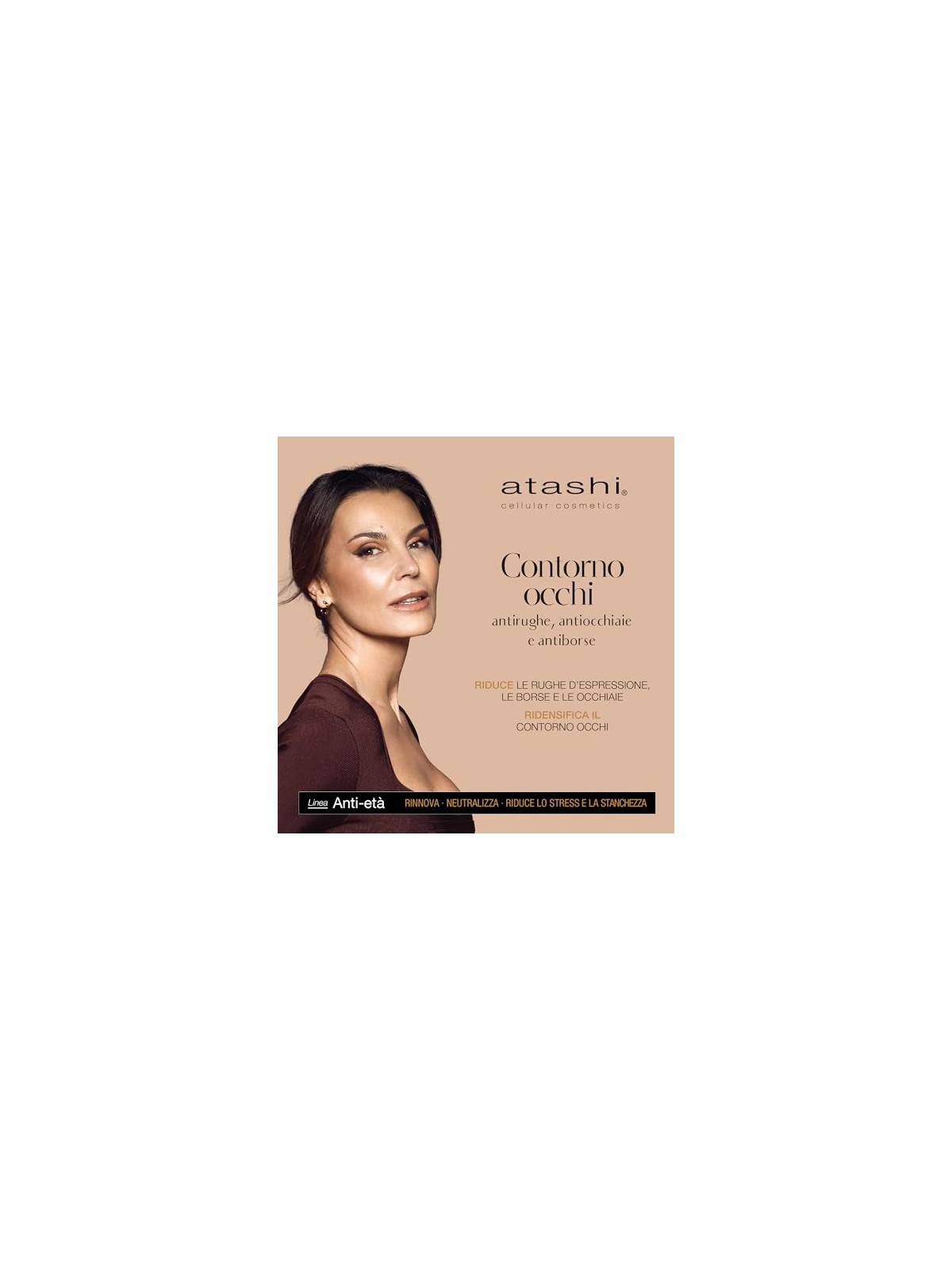 Contorno occhi Atashi CELULLAR COSMETIC gardenia 15ml: riduce rughe e occhiaie