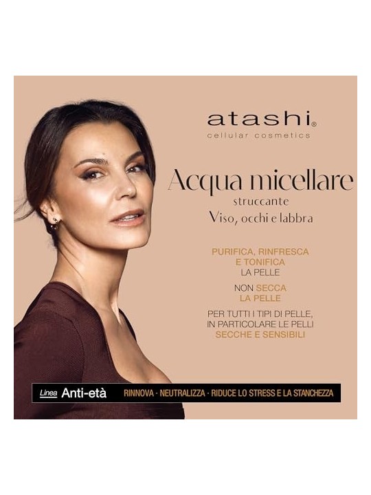 Micellare Atashi CELLULAR COSMETIC 250ml: pulizia efficace per tutti