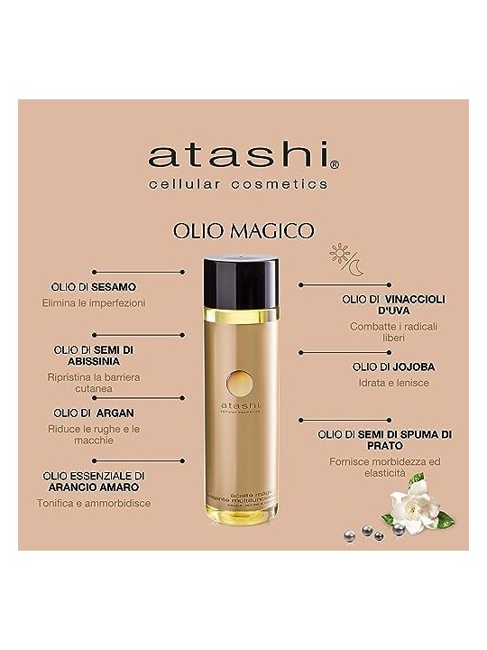 Olio magico rilassante multifunzionale Atashi 250ml - Donna