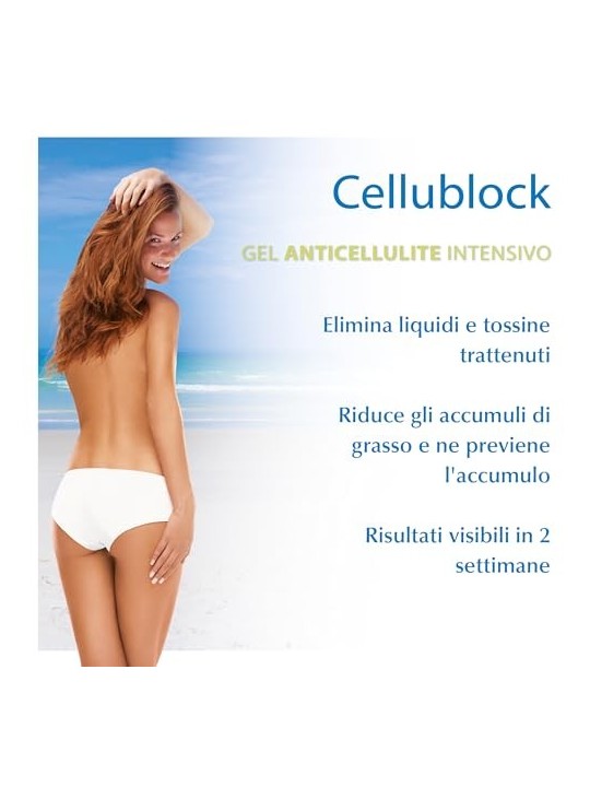 Yacel CELLUBLOCK gel anticellulite intensivo 200ml donna