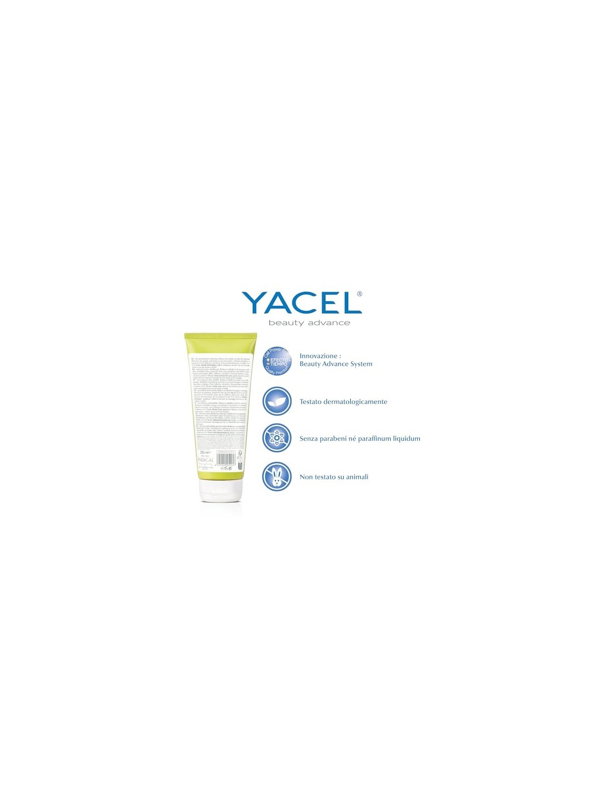 Yacel CELLUBLOCK gel anticellulite intensivo 200ml donna