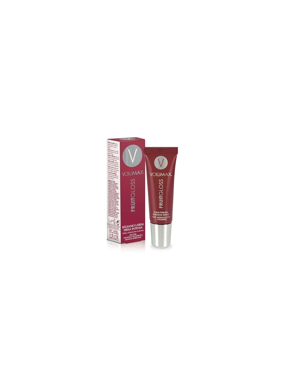 Volumax Fruitgloss Intenso Fragola Balsamo Labbra Idratante 75ml unisex