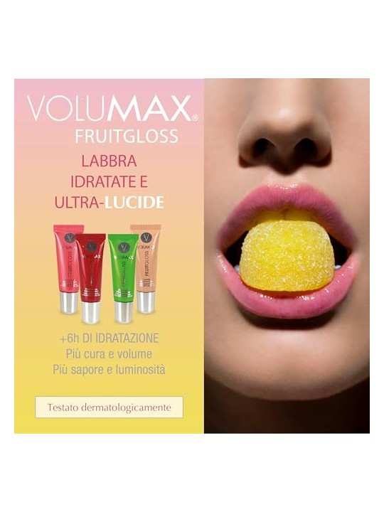 Volumax Fruitgloss Intenso Fragola Balsamo Labbra Idratante 75ml unisex