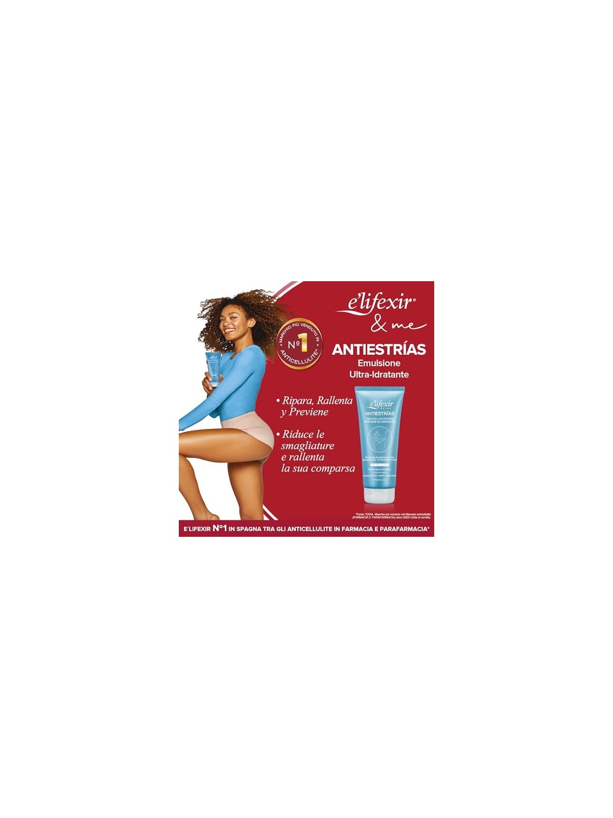 E'Lifexir Anti-stretch Marks Cream 200ml Unisex