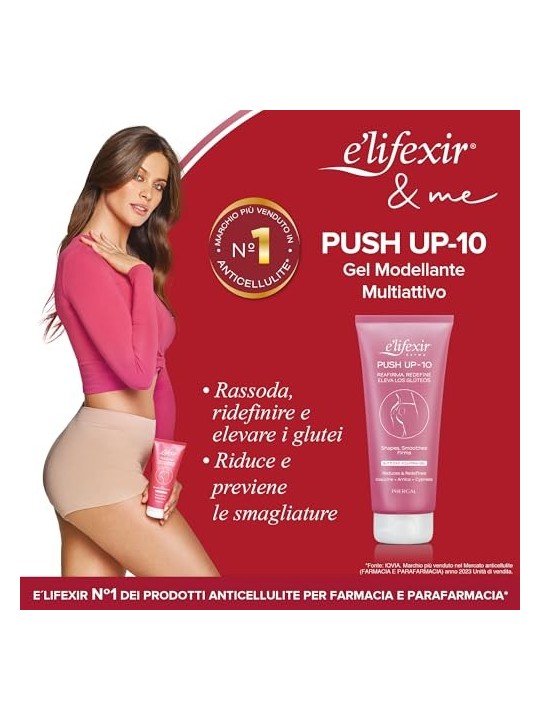 Gel snellente unisex E'Lifexir Culo 10 Multiactive Sculptor 200ml