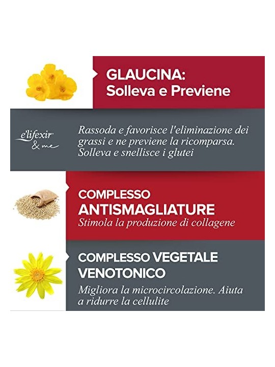 Gel snellente unisex E'Lifexir Culo 10 Multiactive Sculptor 200ml