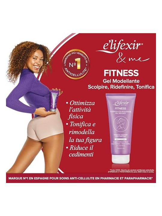 Tonifying gel E'Lifexir Fitness 200ml unisex