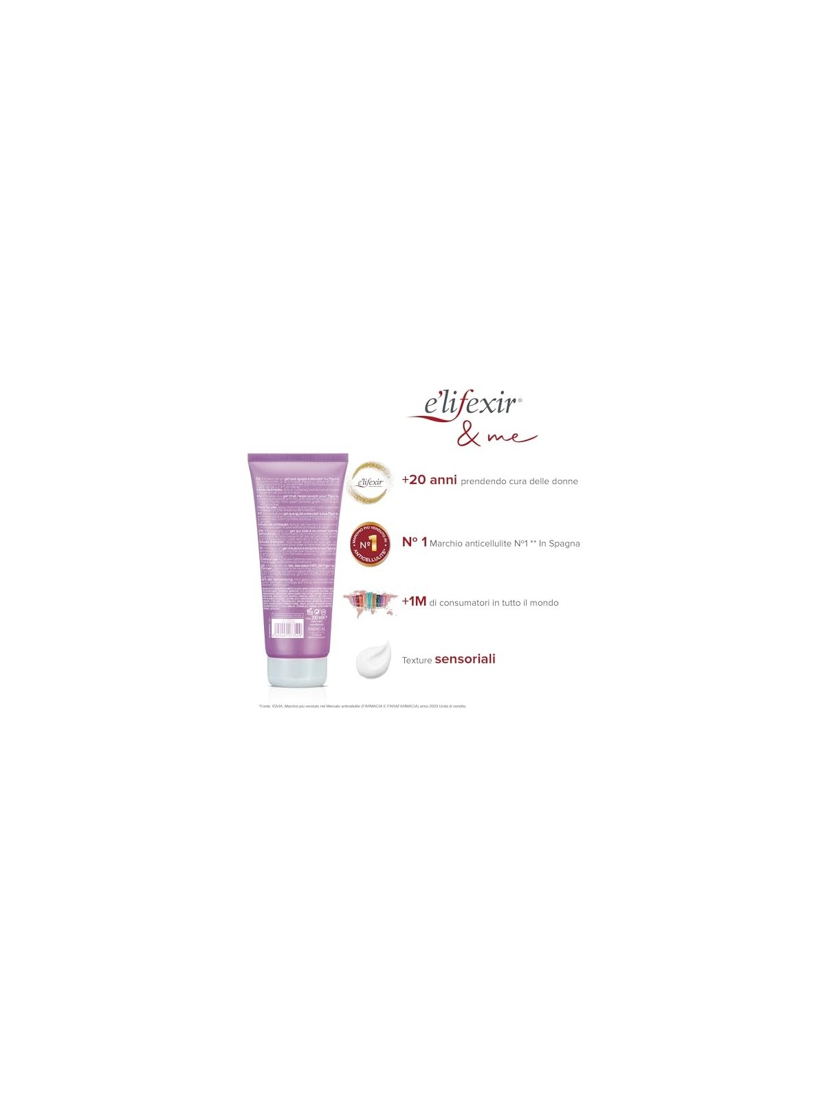Tonifying gel E'Lifexir Fitness 200ml unisex