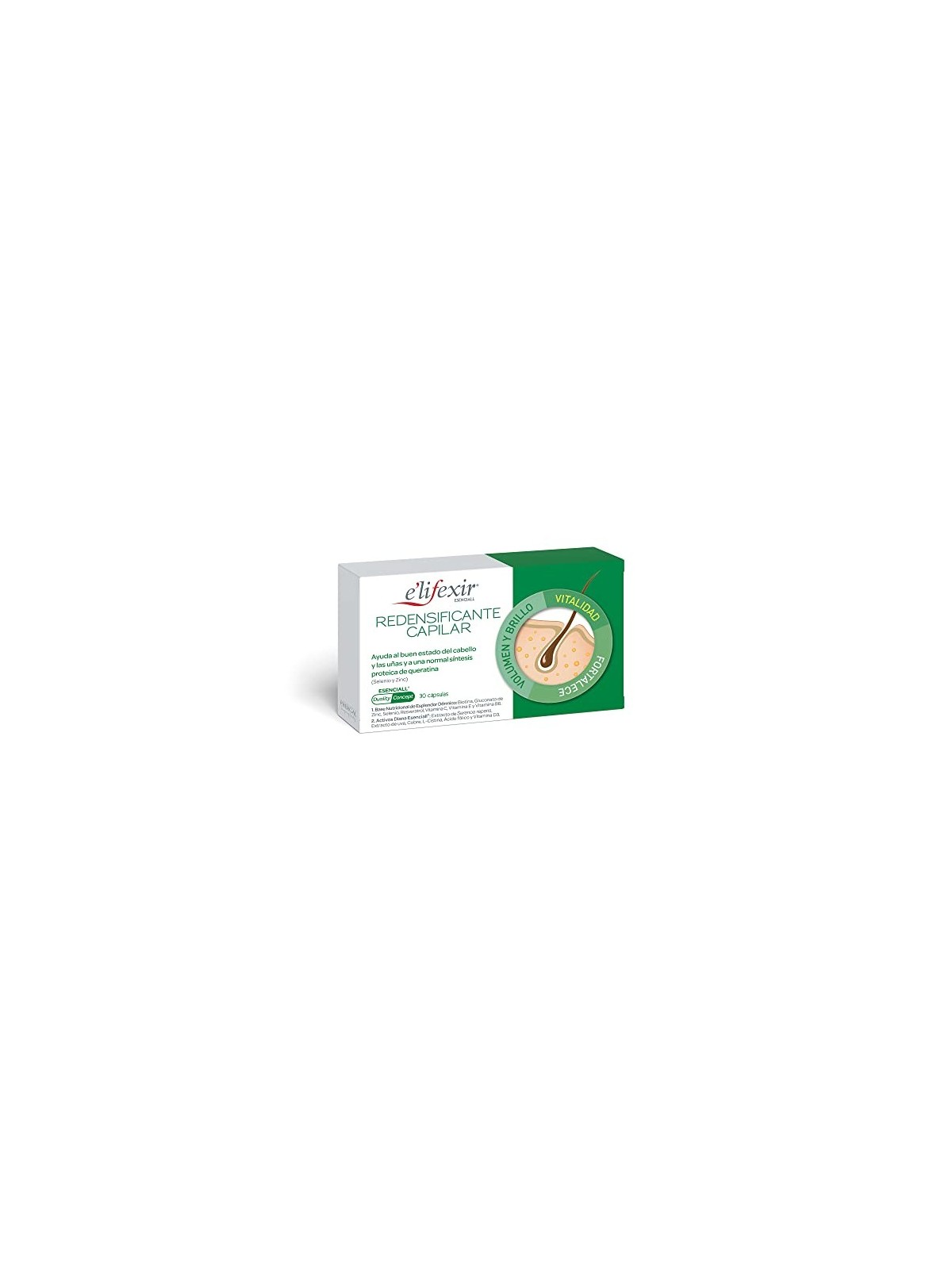 ELifexir ESENCIALL redensificante capilar cpsulas 30 u